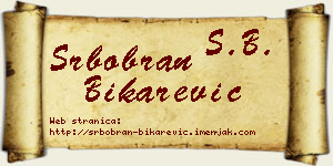 Srbobran Bikarević vizit kartica